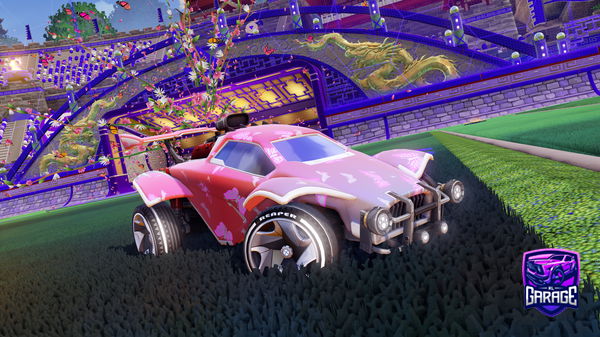 A Rocket League car design from Zr4me