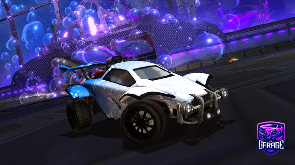 A Rocket League car design from ksdblye
