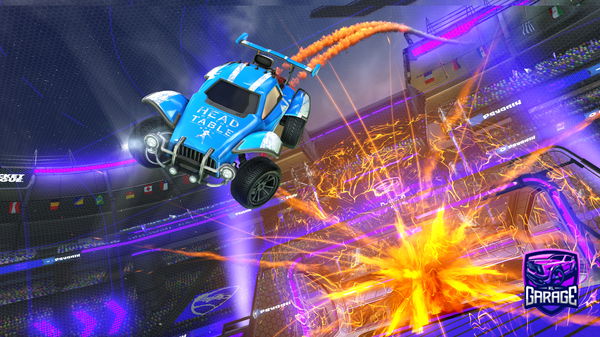 A Rocket League car design from Obstkarl