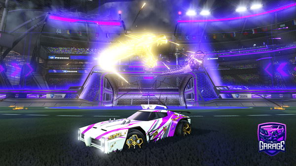 A Rocket League car design from PXLPRFCT