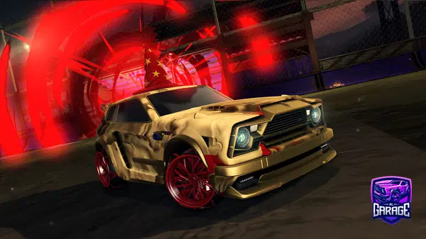 A Rocket League car design from Kugelmagnet69