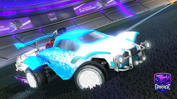 A Rocket League car design from jdipros3