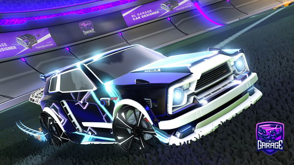 A Rocket League car design from jurdegamer
