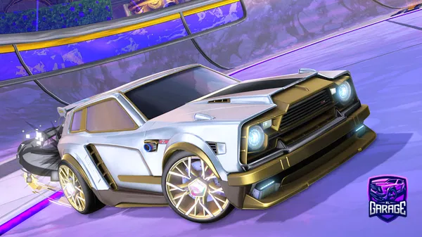 A Rocket League car design from -Goose-