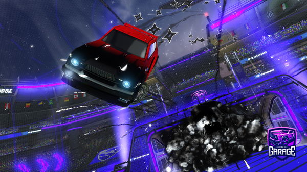 A Rocket League car design from Mhammed343