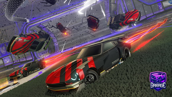 A Rocket League car design from Rutechium