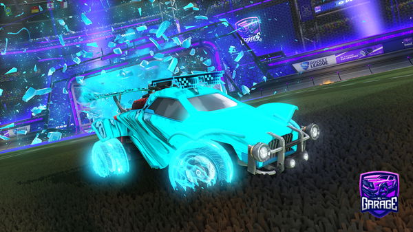 A Rocket League car design from Goldendragons90