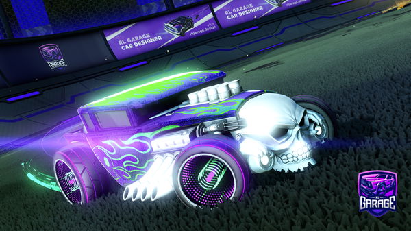 A Rocket League car design from nassrwala