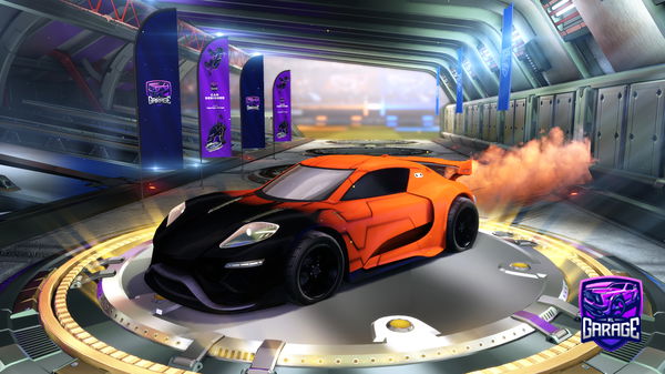 A Rocket League car design from Spintobeans