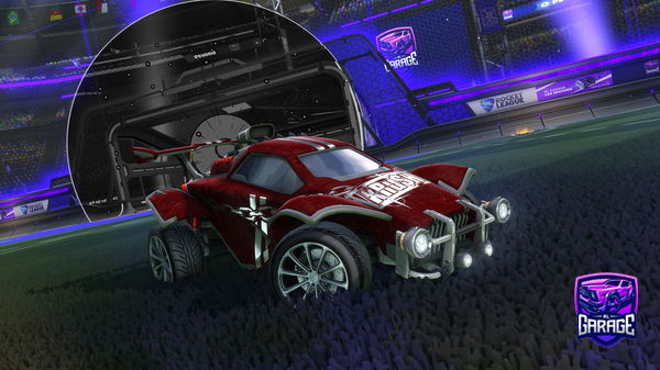 A Rocket League car design from AdriHellezz