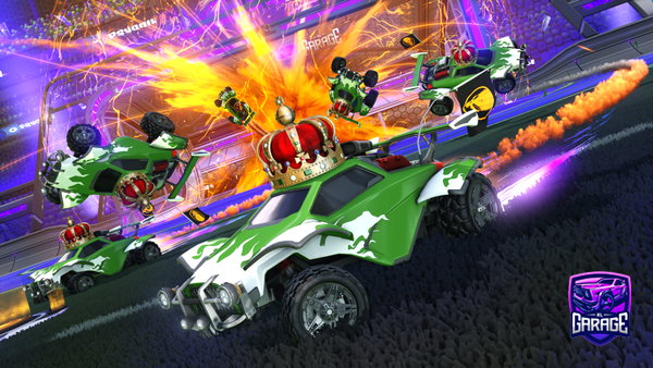 A Rocket League car design from SPAAZIO