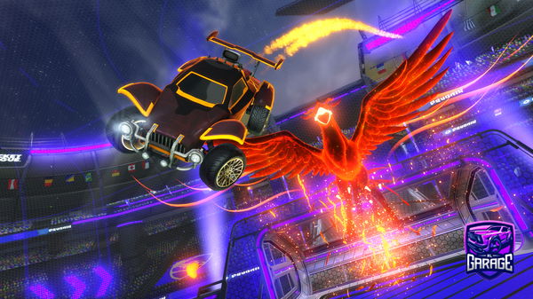 A Rocket League car design from Walid2011