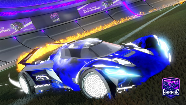 A Rocket League car design from gaviznotcool