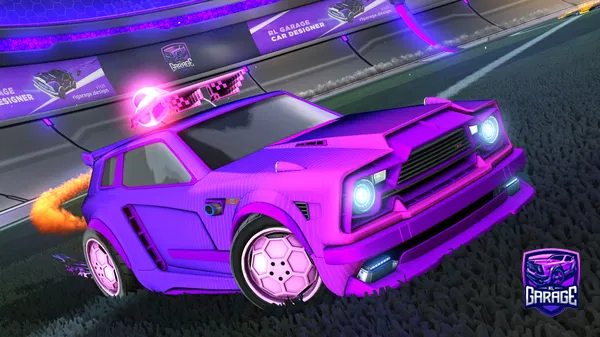 A Rocket League car design from Mxkby