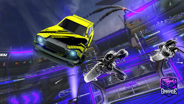 A Rocket League car design from Merthoroz