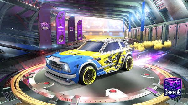 A Rocket League car design from Didi72