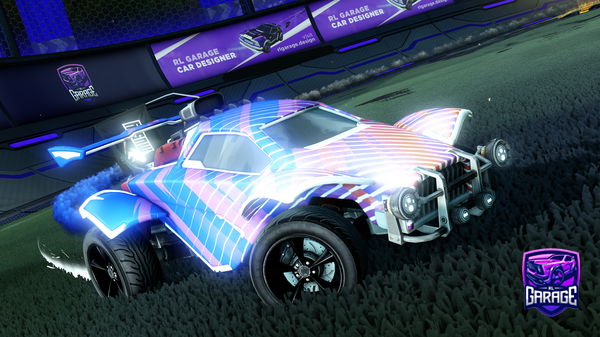 A Rocket League car design from Mikael_Meyers