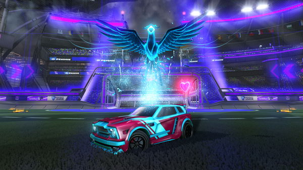 A Rocket League car design from DarkMist182