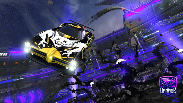 A Rocket League car design from shaply