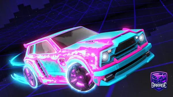 A Rocket League car design from NeonBanana7