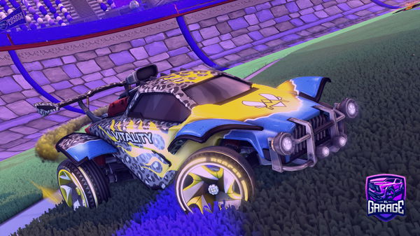 A Rocket League car design from stunzeed669