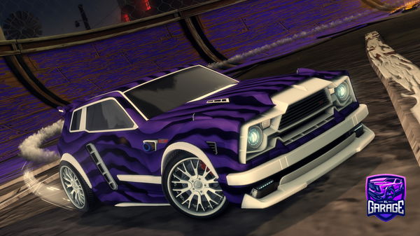 A Rocket League car design from Unixo