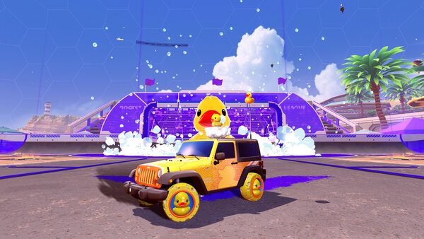 A Rocket League car design from irosario78