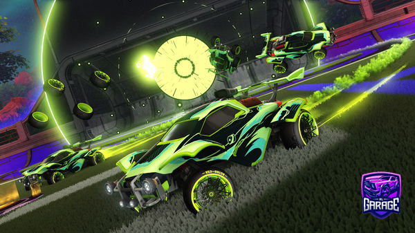 A Rocket League car design from RLGarage