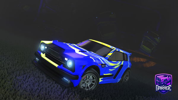 A Rocket League car design from juliu287go