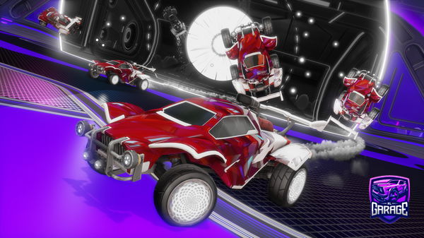 A Rocket League car design from MrKamoto