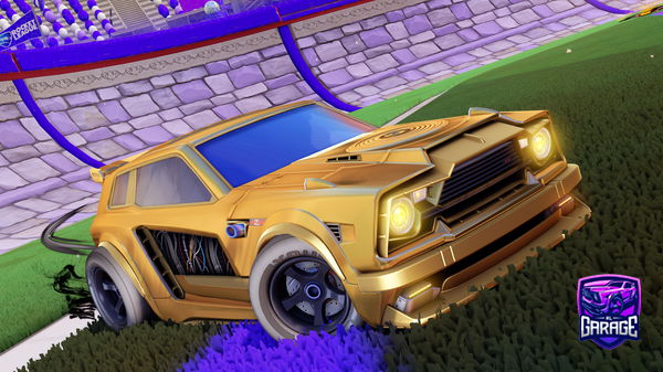 A Rocket League car design from Sprinklez