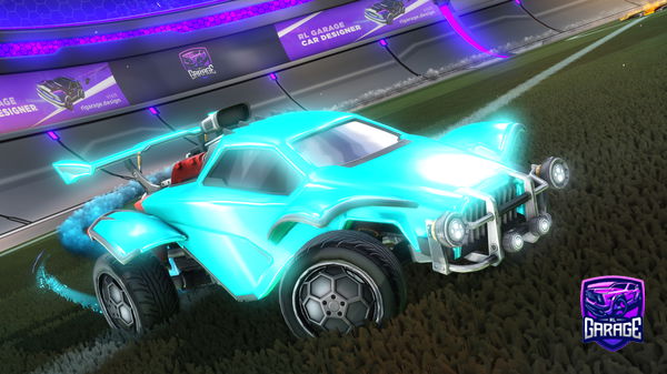 A Rocket League car design from xEMIRUJx