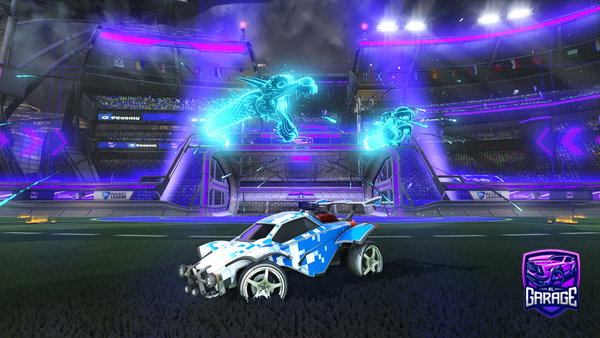 A Rocket League car design from Greasylama9978