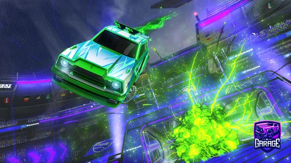 A Rocket League car design from ghosted1197