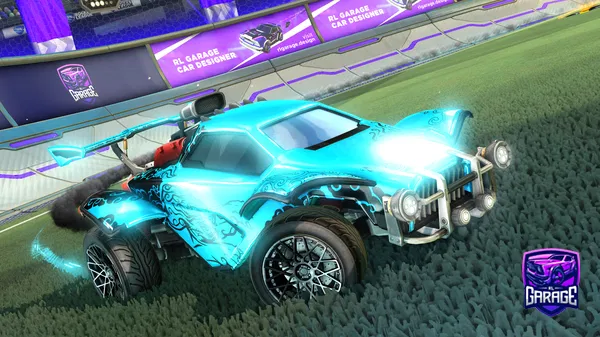 A Rocket League car design from ckeyzonyt