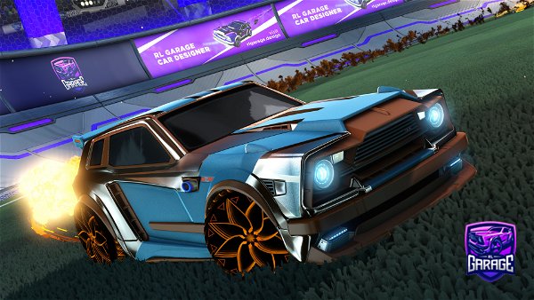 A Rocket League car design from SlowTheSloth