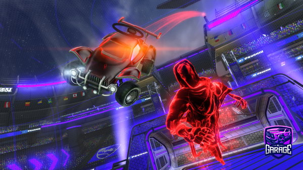 A Rocket League car design from ESG-KAMI