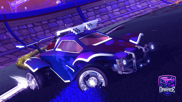 A Rocket League car design from ilikenike