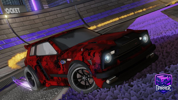 A Rocket League car design from IPA_4nToNyXonps4