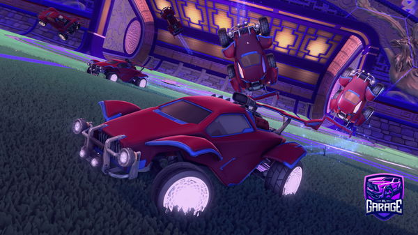 A Rocket League car design from Tripplestrxke540