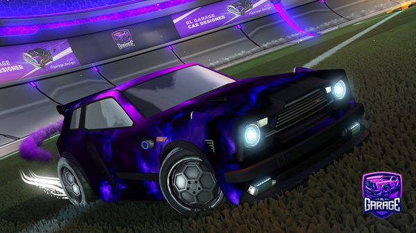 A Rocket League car design from Outburst
