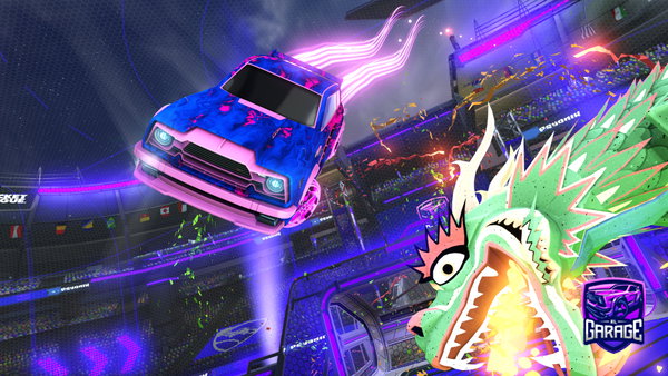 A Rocket League car design from XxLeoCRxX
