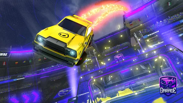 A Rocket League car design from H4MZ