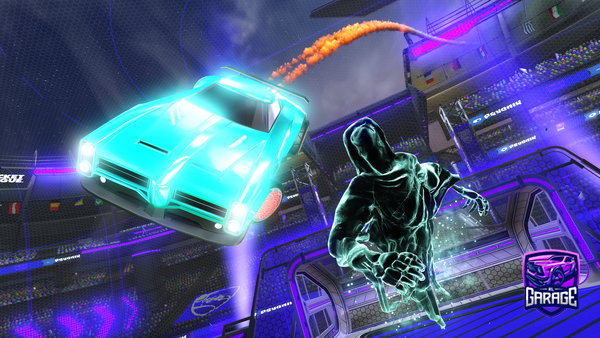 A Rocket League car design from monke99969