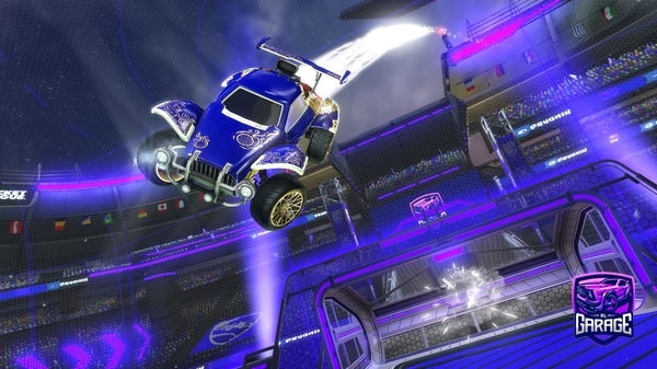 A Rocket League car design from Gabbosplesh