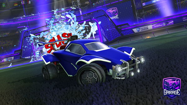 A Rocket League car design from PowerfulFlea441
