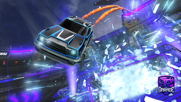A Rocket League car design from ESMUTOMSS