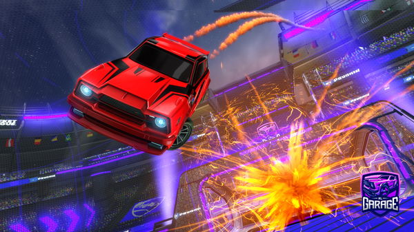 A Rocket League car design from Appii