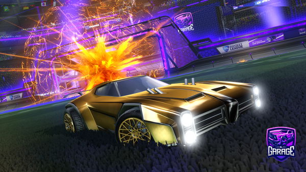 A Rocket League car design from thunderboy2708