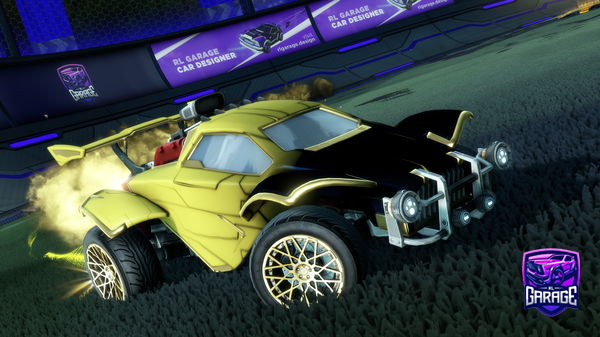 A Rocket League car design from TNT_GOD_09